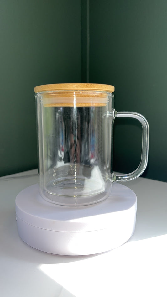 15 oz custom glass mug reserve for live show!