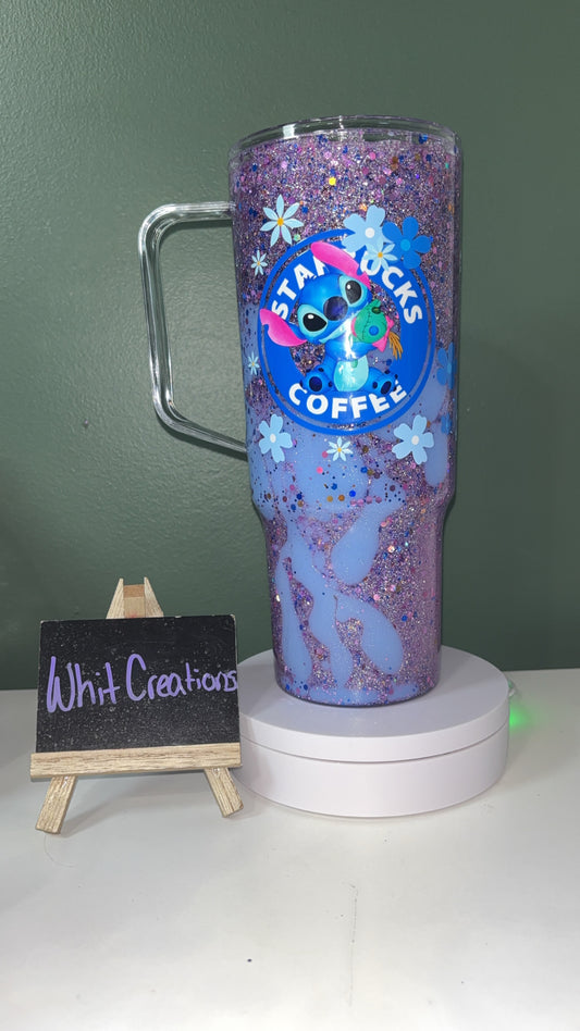 40 oz snow globe cup