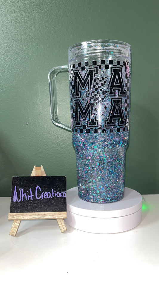 40 oz snow globe cup