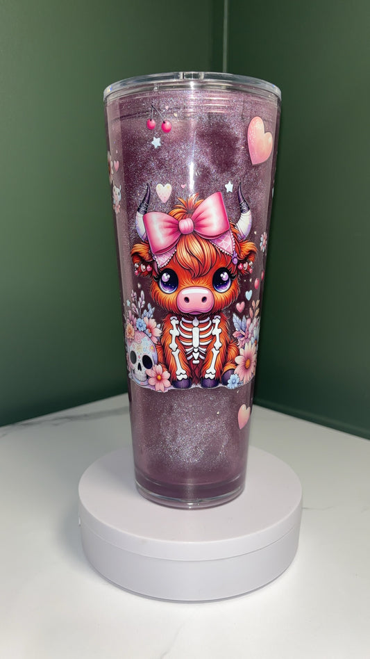 24 oz snow globe cup